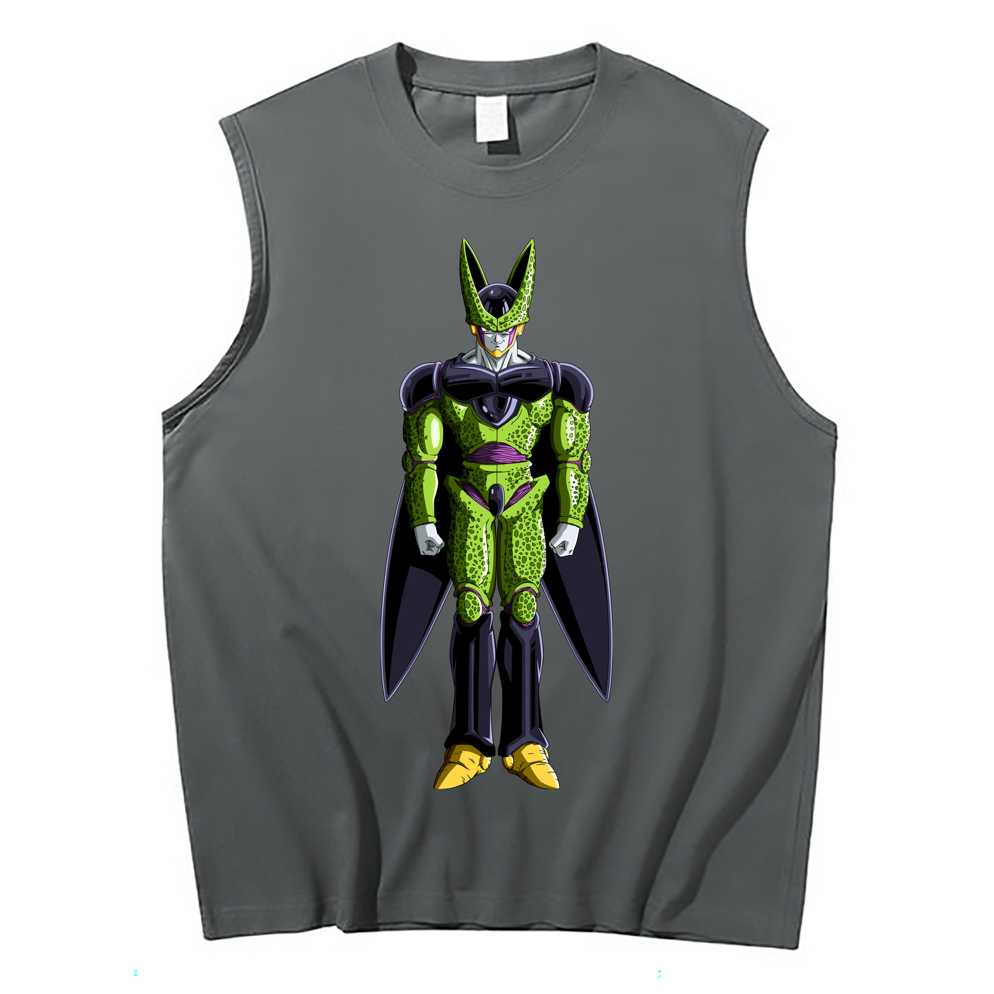 （画像用） ドラゴンボール セル DRAGON BALL Cell コットン100％タンクトップ（フロントプリント）